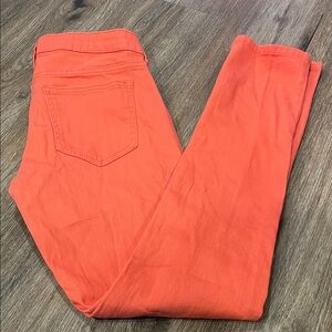 Arizona Jean Company Bright Orange Skinny Jeans